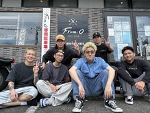 ヘアークルーフロムオー(hair crew From-O)の雰囲気（陸上自衛隊近くにOPEN！男性の為のメンズサロンです！）