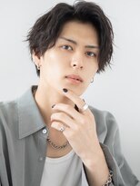 モッズヘア メン 新所沢店(mod's hair men)&nbsp;グレージュアッシュかきあげショートマッシュパーマA新所沢