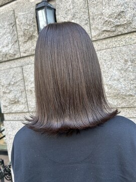 ノーム バイ アウラ(norm. by aura) 透明感カラー くすみカラー ブルージュ