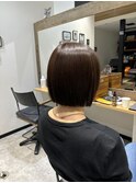 ほんのりパープル×ぱつっとぼぶ