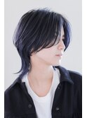 ウルフショート×ダークパープル♪【楠瀬　浩也】