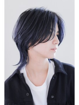 たさわ堂モク(たさわ堂moku) ウルフショート×ダークパープル♪【楠瀬　浩也】