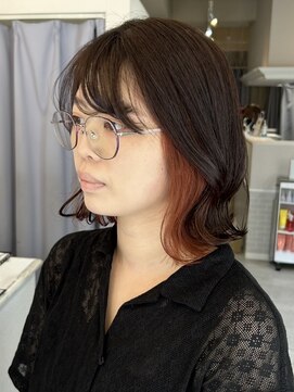 サンクチュアリー ウィズ コネクト(Sanctuary with connect) ブリーチなしインナーカラー