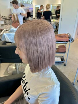 エイト 神戸三宮店(EIGHT) 最強!!ショート × ハイトーンピンクベージュ☆