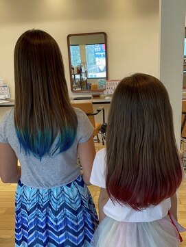 クラップス 横須賀中央店(CLAPS) ミルクティーベージュダブルカラーケアブリーチインナーカラー