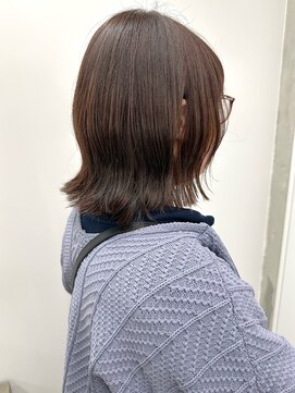 モリオ(morio) ＊耳かけボブミディアムレイヤーミディボブ大人ボブ30代40代1