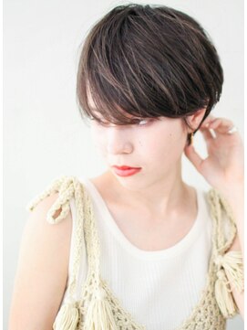 ルアン 大分駅店(ruen) ショートヘアショートボブくびれショート前髪長め大分市上手い