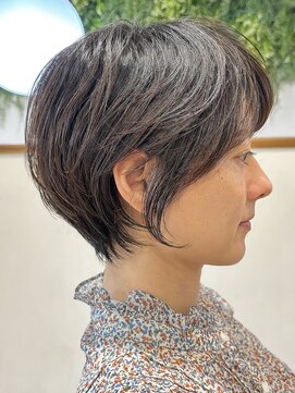 ビューイースト 亀戸 錦糸町(VIEW EAST) 【ミセスショート/大人可愛いヘア/白髪ぼかし】
