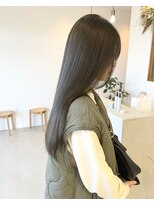 エメ 小山(Aimer) ブリーチ1回/オリーブグレージュ