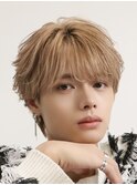 フェザーシースルーラウンドマッシュブリーチナチュラルセット