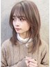 【話題の薬材】カット＋枝毛98.6%削減ファイバープレックスカラー￥9000