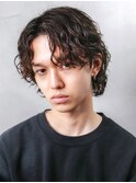波巻きスパイラルパーマツイストスパイラルパーマシャドウパーマ