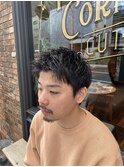 スパイキーショート／メンズカット／バーバースタイル