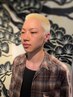 【Men's】メンズカット＋カラー＋眉カット