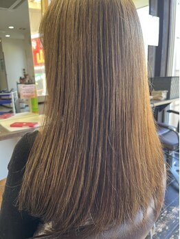 ヘアーズ JJ シュシュ 東山店の写真/髪はもちろん体にも優しい,自然由来の成分で髪を内・外部から補修◎あなただけのスペシャルケアをお届け★