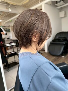 ハーツ(Heart's) ◇大人可愛い20代30代40代50代前下がりショートボブ丸みショート