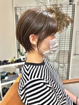 ジュベ 別府店(juve.)&nbsp;別府ショートボブ顔まわりレイヤーカット髪質改善カラー