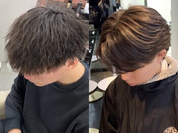 アッドバイケーツー 心斎橋(add by k-two Men's)の写真/メンズパーマ×マッシュでお洒落に磨きをかける★[心斎橋なんば難波/メンズカット/ツイストスパイラル]
