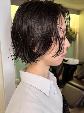 トリッカ 銀座(tricca) ボブパーマ/ウェーブヘア/イメチェン/クセ毛風パーマ