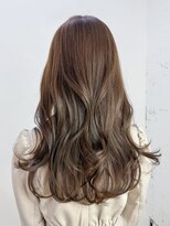 アイティーバイアルバム 藤沢店(IT by ALBUM)&nbsp;グレージュオリーブベージュ顔周りレイヤー_ba557862