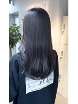 ラミン(LAMIN)&nbsp;ナチュラルストレート×アッシュグレージュ