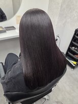 トッカ 茨木(tocca)&nbsp;髪質改善矯正×艶カラー　ボルドー　★