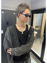 シエンゴールド(CIEN gold)&nbsp;メンズブリーチ/シルバーグレー/ハイトーン#浜松駅#カラー