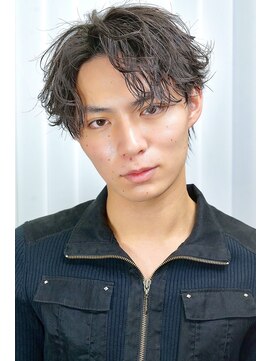 アイトーキョー 横浜(AI TOKYO) フェザーパーマ×無造作バング