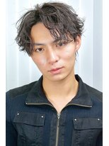 アイトーキョー 横浜(AI TOKYO) フェザーパーマ×無造作バング