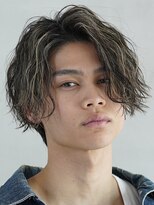 フィフス 大分(fifth)&nbsp;大分ツイストスパイラルパーマメンズカットハイライトマッシュ