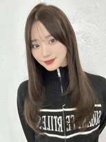 レイリー 原宿 表参道(Rayreee)&nbsp;ワンカールで決まるセミロング 韓国顔まわり 原宿