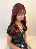 エトレ(etore)&nbsp;透明感ローズブラウン/レイヤーカット/顔まわりカット