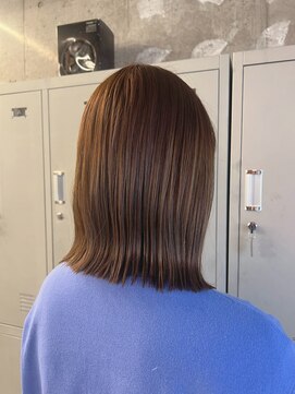 ウード(OUD) オリーブベージュ/外ハネボブ