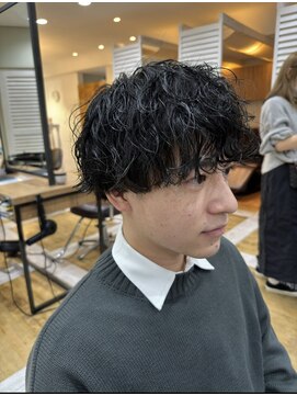 タミーズ 金山(Tummy's) マッシュ×波巻きパーマ