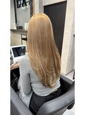 透明感抜群◎ミルクティーベージュ