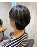 リバースセンターパート4.10メンズミドルインナーカラー