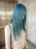 リアン(Lien)&nbsp;透明感ハイトーンペールグリーン/ロングレイヤーカット