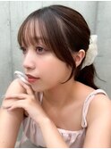 立川で似合わせ顔周りカットなら