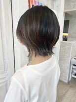 キャアリー(Caary) 福山市Caary人気マレットウルフ白髪ぼかしシースルーハイライト