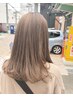 【色とツヤを楽しめる】ブリーチなしダブルカラー