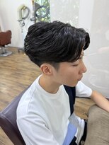 イタクラ 赤道店 (ITAKURA)&nbsp;メンズカット/フェザーパーマ/メンズパーマ/センターパート