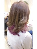 パープル グレージュ