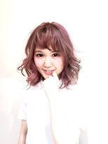 アーチフォーヘアー(a rch for hair) 【外国人風ピンクグレーカラー♪♪】