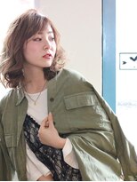 ポンテ(PONTE) ふんわりパーマミディアム☆レングス