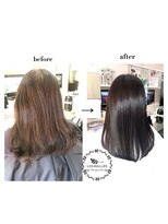 美容室レ・アール&nbsp;大人可愛いツヤ髪スタイル