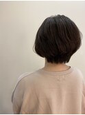 ショートボブ×オイル