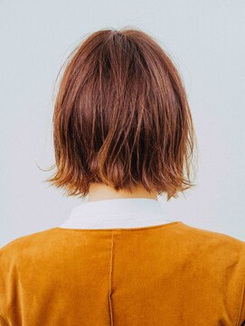 チュー ハローズ乙島店(Choo) 切りっぱなしショートボブ【岡山】【倉敷】【玉島】