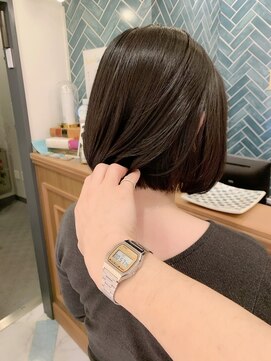 ロンド パルティール 大宮(Lond partir) 【紺野紘三】クールな前下がりボブ