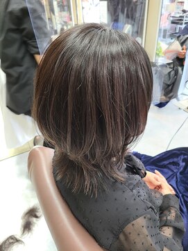 アクセスムーン 自治医大店(Access Moon) ミディアムウルフスタイル