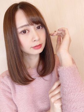 ブレイク(BREK) BREK/20代30代40代大人可愛い美髪ストレート/メルティカラー